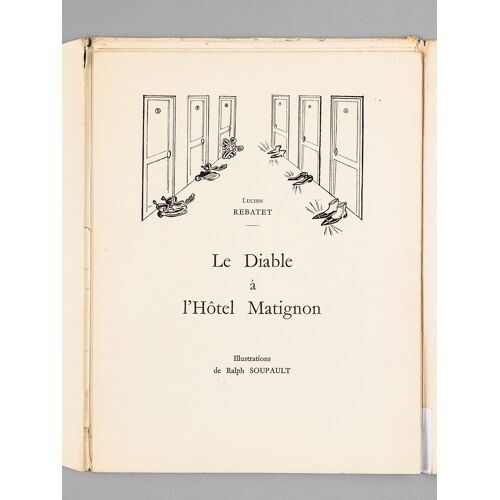 Le Diable À L'hôtel Matignon [ Edition Originale ]