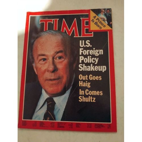 Magazine U.S Time N°27 Du 5/7/1982 :U.S Foreign Policy Shakeup