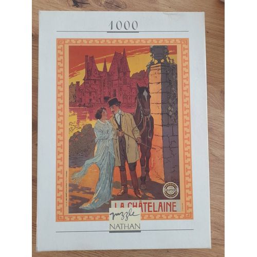 Puzzle 1000 p. "La châtelaine " NATHAN