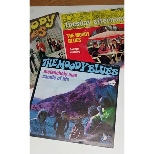 The Moody Blues Lot 45t Vinyle