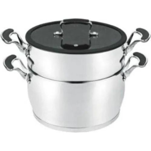 Couscoussier - Royal Swiss - 6 Litres - Inox - Anti-Adhésif - Compatible Induction