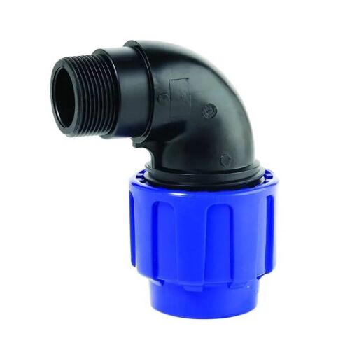 Raccord PE Angle 90°, 40mm, Eau Potable