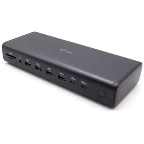i-Tec - Station d'accueil - USB-C / USB4 / Thunderbolt 3 / Thunderbolt 4 - 2 x HDMI, 2 x DP, 2 x USB-C - 1GbE, 2.5GbE - 240 watt - Europe