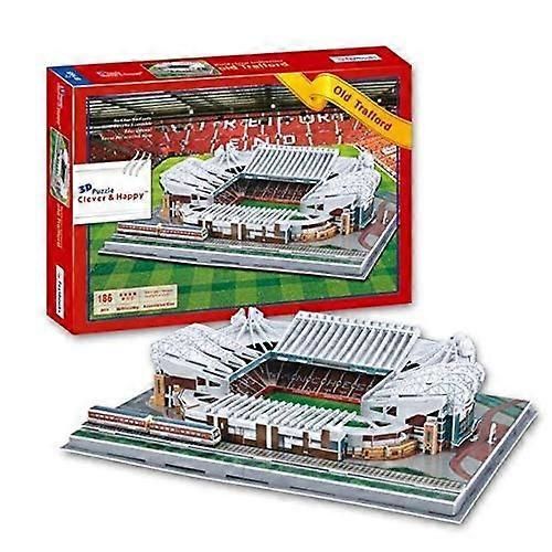 Construisez votre propre puzzle 3D du stade Old Trafford. Un incontournable pour les fans de football.