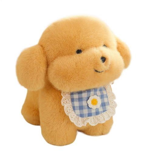 Peluche chien, jouet en peluche chien, coussin chien portable, adorable peluche chien pour la famille, les amis, les collegues ou les hommes (1 piece)