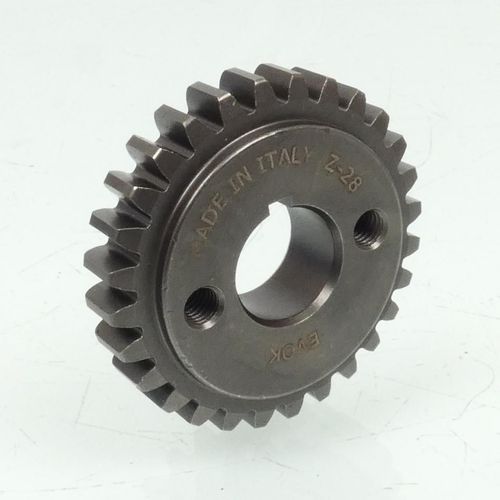 Pignon Bout Vilebrequin Evok Pour Scooter Piaggio 50 Vespa 1963 À 1983 28 Dents