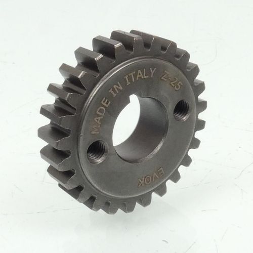 Pignon Bout Vilebrequin Evok Pour Scooter Piaggio 50 Vespa 1963 À 1983 25 Dents