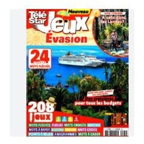 Télé Star Jeux Evasion-N°1-Datéavril Mai Juin 2025