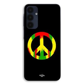 Coque Pour Samsung Galaxy A25 Peace and love coloré Maniacase