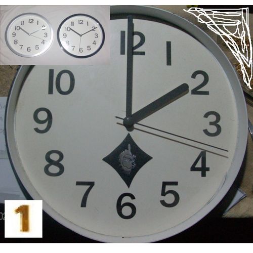 Pendules : Corse - ( Argent ) , au choix