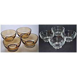 Coupes En Verre - Lot De 8