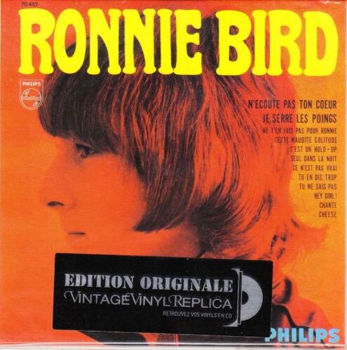 Cd Edition Originale Ronnie Bird - N'écoute Pas Ton Coeur - Vinyl Replica Collection