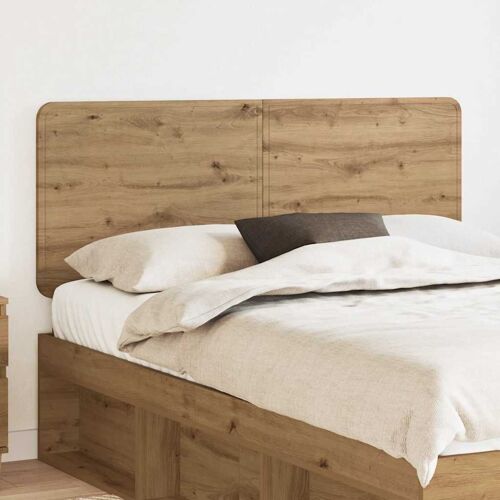 vidaXL Tête de lit Chêne artisanal 150 cm Bois d'ingénierie