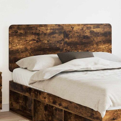 vidaXL Tête de lit Chêne fumé 160 cm Bois d'ingénierie