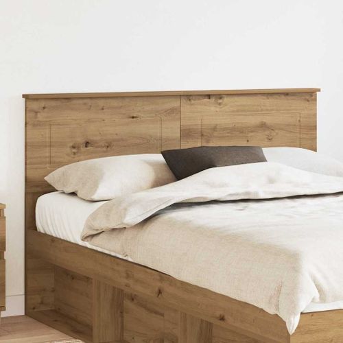 vidaXL Tête de lit Chêne artisanal 160 cm Bois d'ingénierie