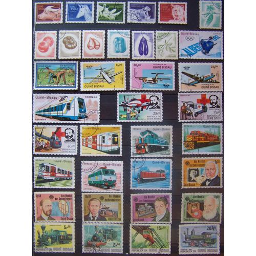 Lot De 209 Timbres De Guinée Bissau