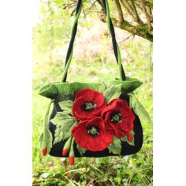 Sac en laine feutrée