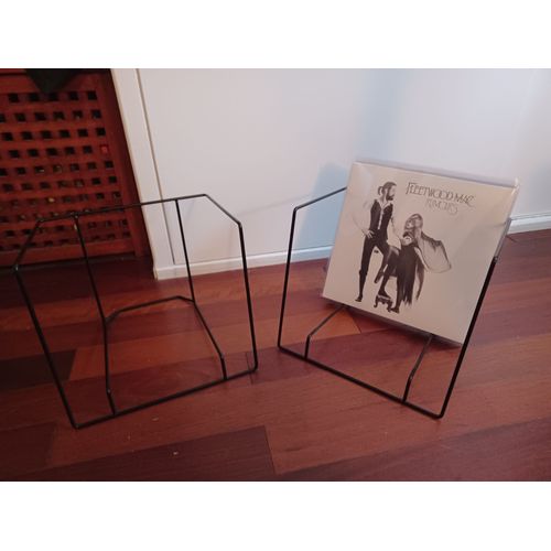 Rangements vinyles noirs