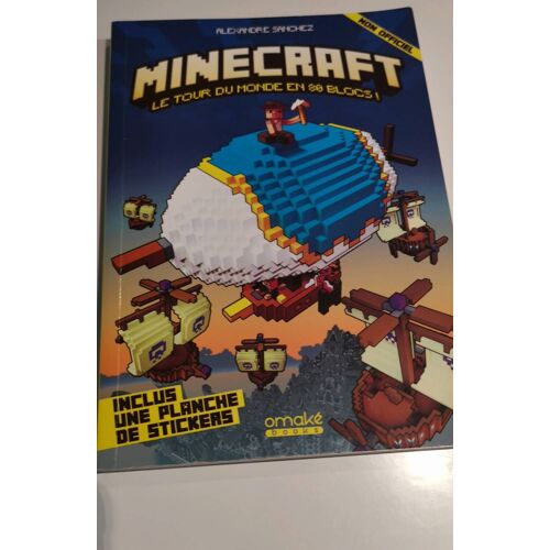 Livre Minecraft Le Tour Du Monde En 80 Blocs