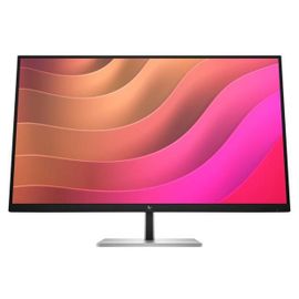 HP E32K G5 - E-Series - écran LED - 31.5" - 3840 x 2160 4K UHD (2160p) @ 60 Hz - IPS - 350 cd/m² - 1000:1 - 5 ms - HDMI, DisplayPort, USB-C - haut-parleurs - tête noire, noir et argent (support)