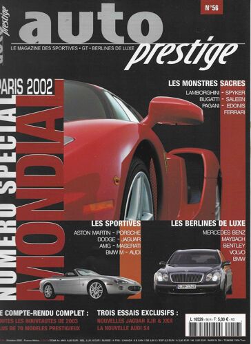 Auto Prestige - 56 -Octobre 2002