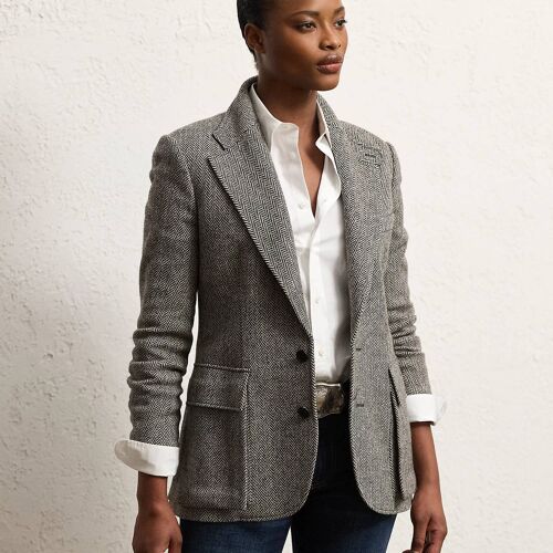 Veste Preston Ii En Tweed À Chevrons