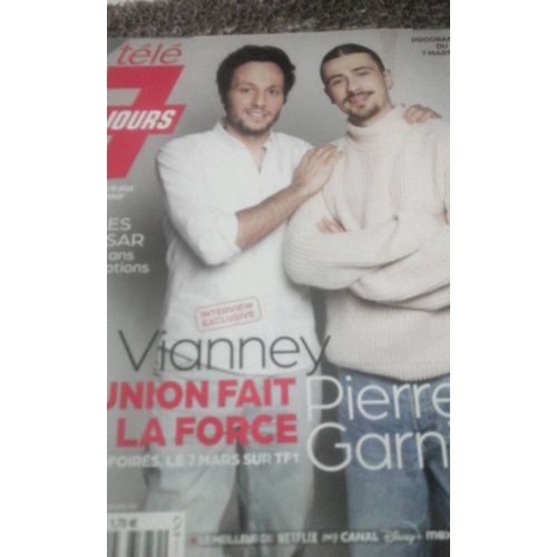 Magazines Télé 7 Jours Vianney Pierre Garnier