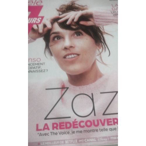 Magazine Télé 7 Jours Zaz