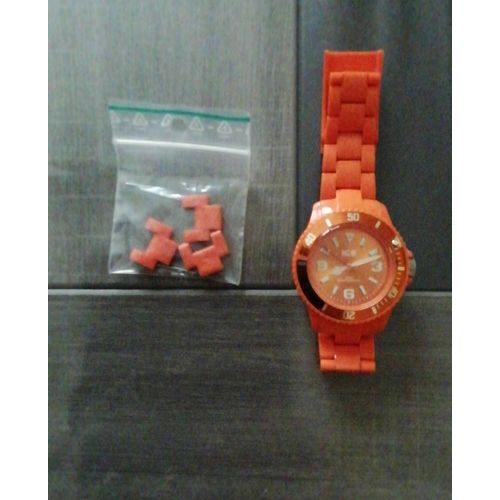 Montre Orange Ice
