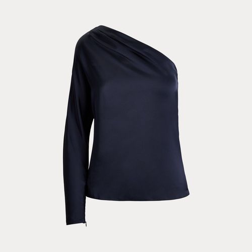 Chemisier Asymétrique Charmeuse De Satin