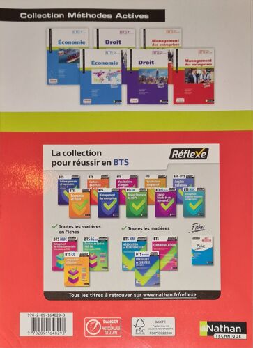 Management Des Entreprises Bts 2° Année Isbn 978-2-09-164829-3