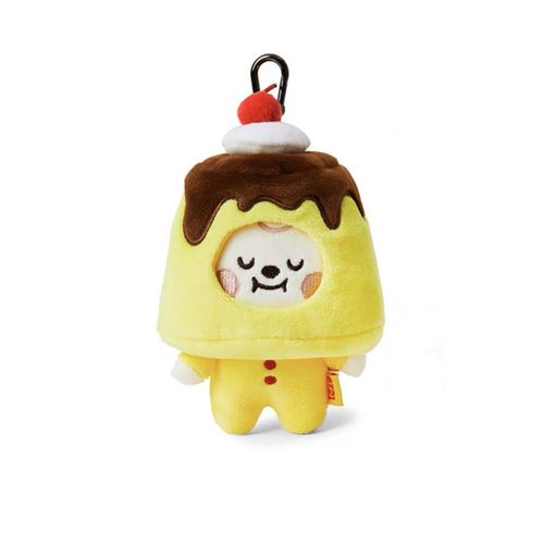 Porte-clés peluche BTS Jimin Chimmy 10cm ¿ poupée chien BT21 adorable, pendentif sac cadeau Kpop