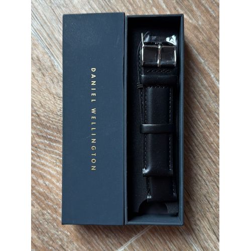 Bracelet Cuir Noir Wellington 