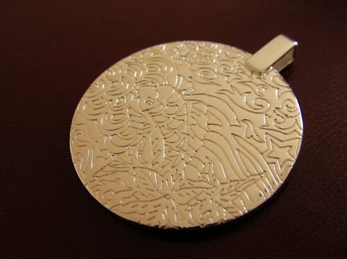 Pendentif Kenzo Koi Argent 925/1000 Rhodie