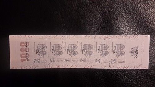 Carnet Journée Du Timbre 1988
