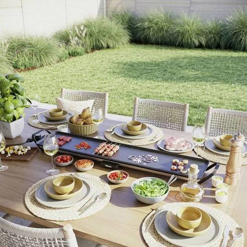 Tristar Slim XXL BP-2670 électrique Plaque de gril noir