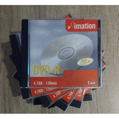 Lot 9x DVD-R 4.7GB-120min 16x