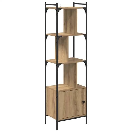 Vidaxl Bibliothèque Chêne Artisanal 44,5 X 30 X 154,5 Cm