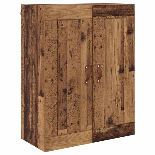 vidaXL Meuble mural Bois Ancien 69,5 x 34 x 90 cm Bois d'ingénierie