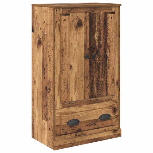 vidaXL Haut Armoire Bois Ancien 60 x 35,5 x 103,5 cm Bois d'ingénierie