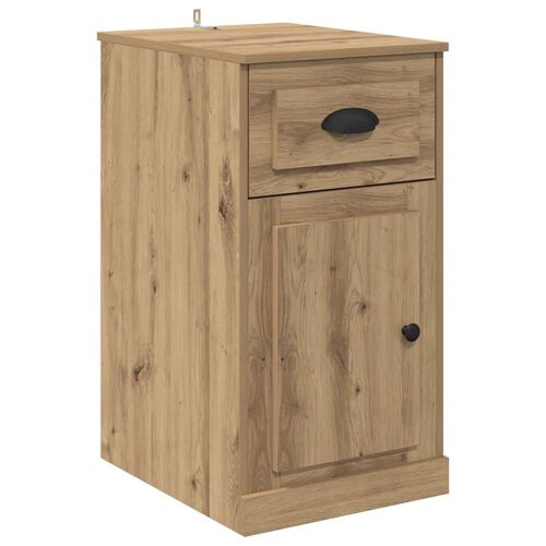 Vidaxl Meuble D'appoint Chêne Artisanal 40 X 50 X 75 Cm