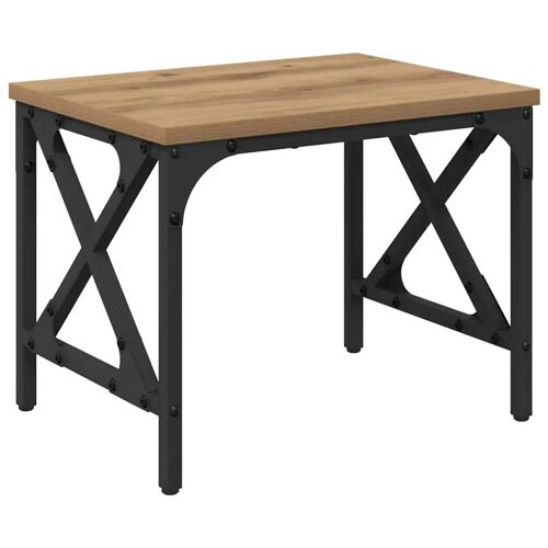 Vidaxl Support D'imprimante Réglable Chêne Artisanal 40 X 30 X 31 Cm