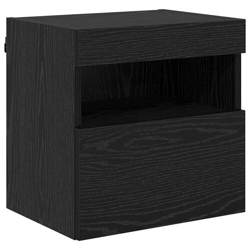 vidaXL Meubles TV muraux 2 pcs Chêne noir 40 x 30 x 40 cm