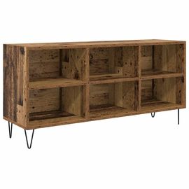 Vidaxl Meuble Tv Bois Ancien 103,5 X 30 X 50 Cm Bois D'ingénierie