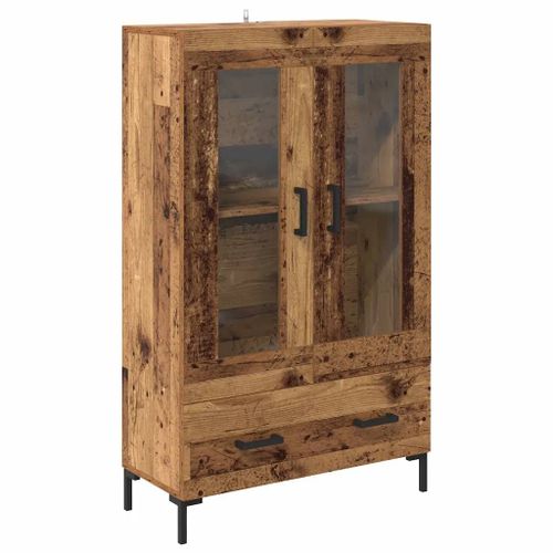 vidaXL Haut Armoire Bois Ancien 69,5 x 31 x 115 cm Bois d'ingénierie