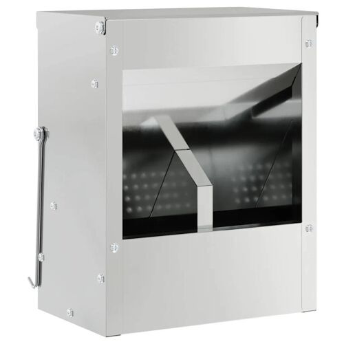 Vidaxl Distributeur Pour Lapins Argent 20 X 12,5 X 25 Cm