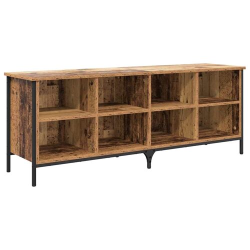 vidaXL Cabinet à chaussures avec étagère Bois Ancien 131 x 35 x 50 cm