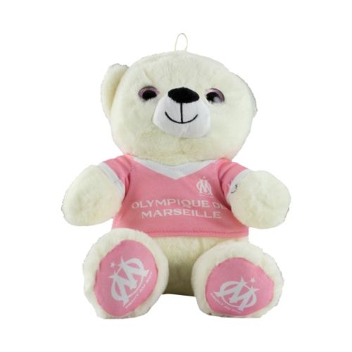 Peluche ours OM Olympique de Marseille 28 cm