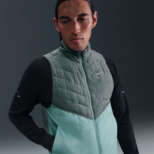 Veste De Running Sans Manches À Garnissage Synthétique Nike Therma-Fit Repel Pour Homme - Gris