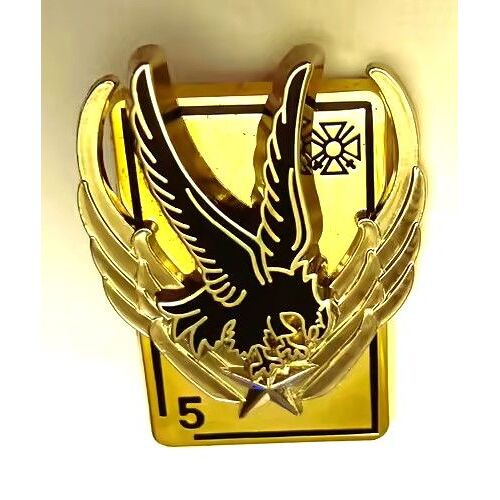 Insigne Militaire Rhc 5ème Regiment Helicopteres De Combat / Arthus Bertrand Pour Les Editions Atlas